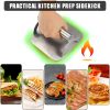 Stainless Steel Burger Press Non-Stick Grill Smasher with Ergonomic Handle for Patty Making Grease Squeezing (without FDA Certification)