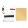4PCS Sugar Candy Making Tools Set Stainless Copper Plate for Squid Challenge DIY Cookie Kit (BPA-Free, NO Certificate)