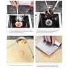 4PCS Sugar Candy Making Tools Set Stainless Copper Plate for Squid Challenge DIY Cookie Kit (BPA-Free, NO Certificate)