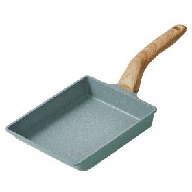 Japanese Omelette Pan Non-stick Coating Egg Pan Frying Pan Mini Frying Pan with Anti-Scalding Wood Handle (NO FDA Certificate) - Type: 2