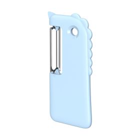 Potato Peeler Vegetable Peeler Fruit Peeler Kitchen Stainless Steel Swivel Peeler - Blue