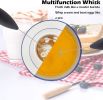 Milk Frother Handheld, Drink Mixer Small Handheld milk frother Electric Stick Blender for Latte, Coffee, Cappuccino, and Hot Chocolate, Stainless stee