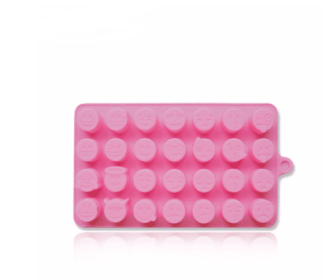 Expression, chocolate mold (Color: pink)